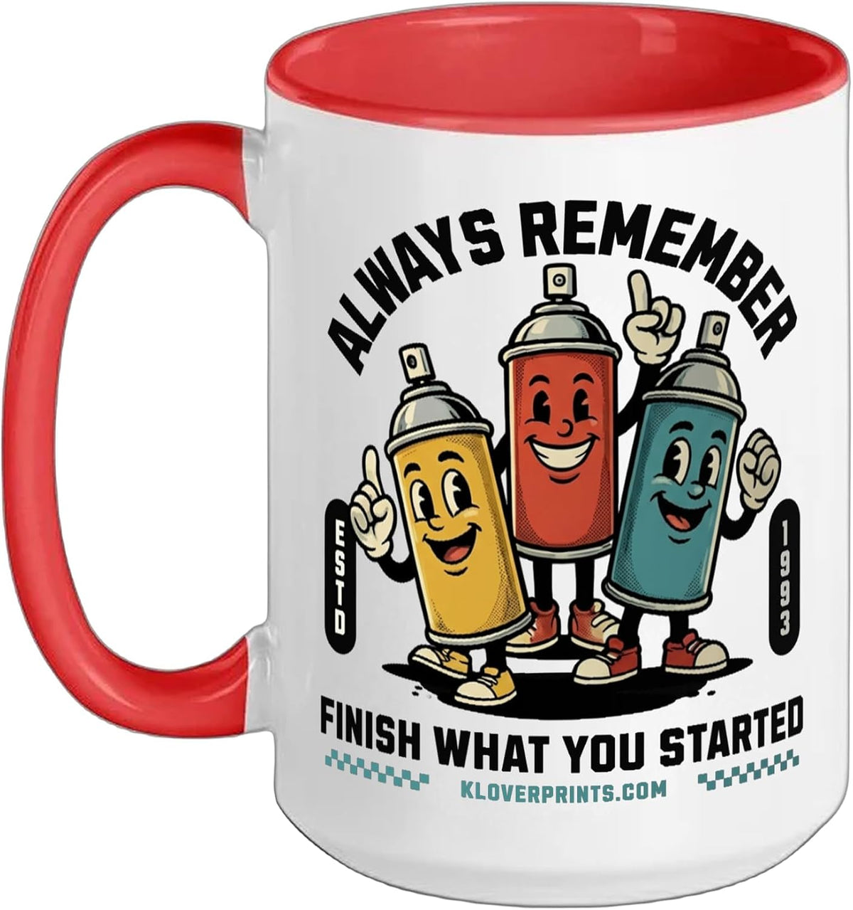 Graffiti Hip Hop Old School Graffiti Spraypaint Tip Ceramic Mug