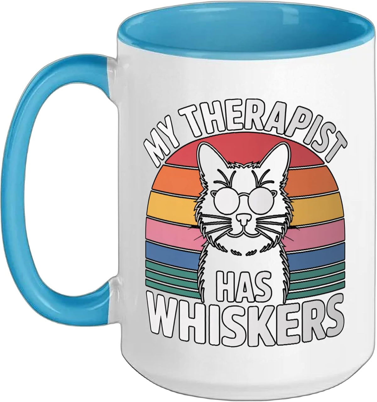 My Therapist Has Whiskers Ceramic Mug