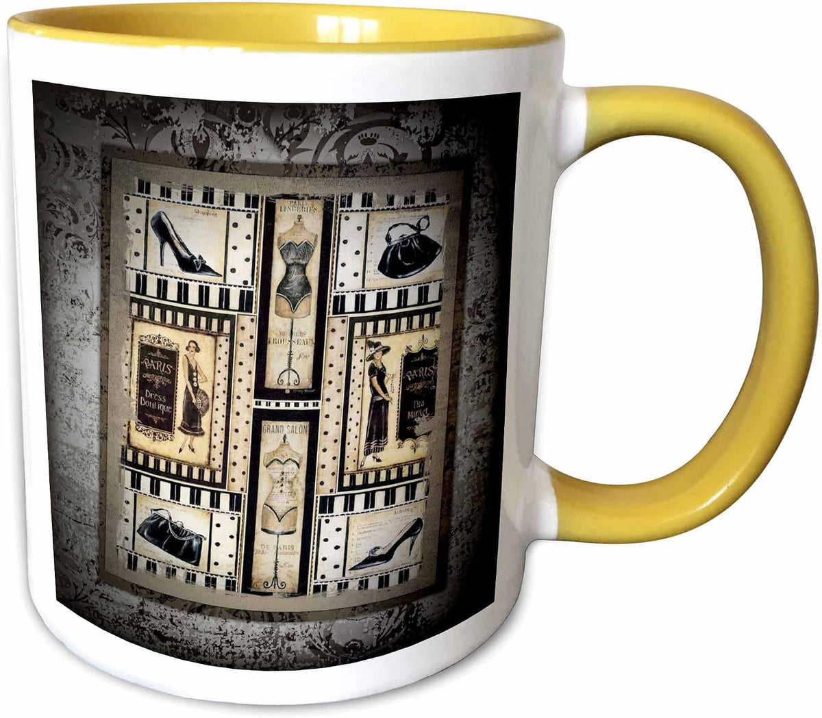 Paris Vintage Ceramic Mug
