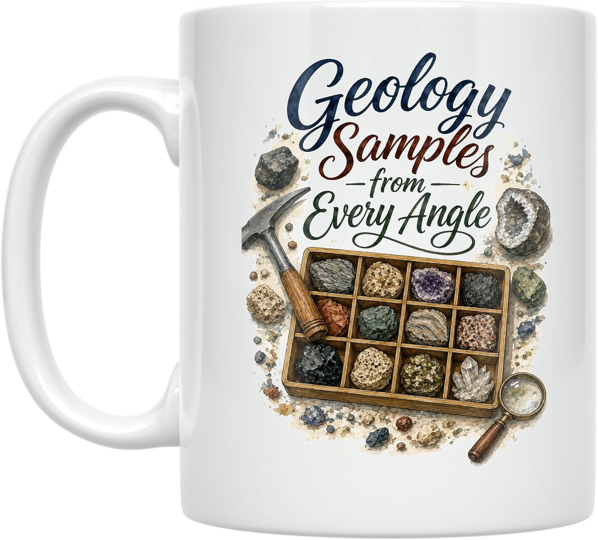 Geology Samples From Every Angle Mug - Ceramic Ceramic Mug