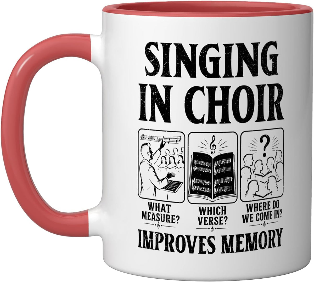 Choir Singer Choral Music Vocalist Ceramic Mug