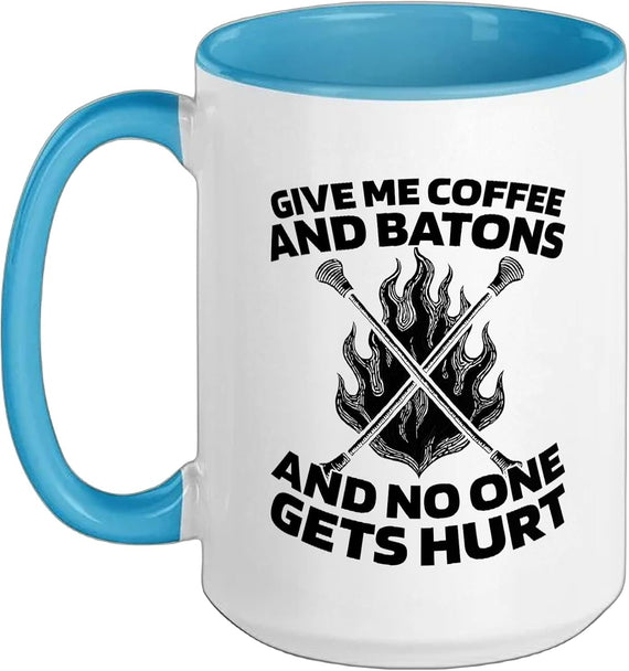 Majorette Performance Coordination - Baton Twirling Ceramic Mug