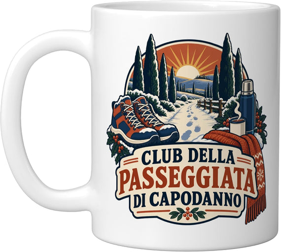 Club Della Passeggiata Capodanno Year Ceramic Mug
