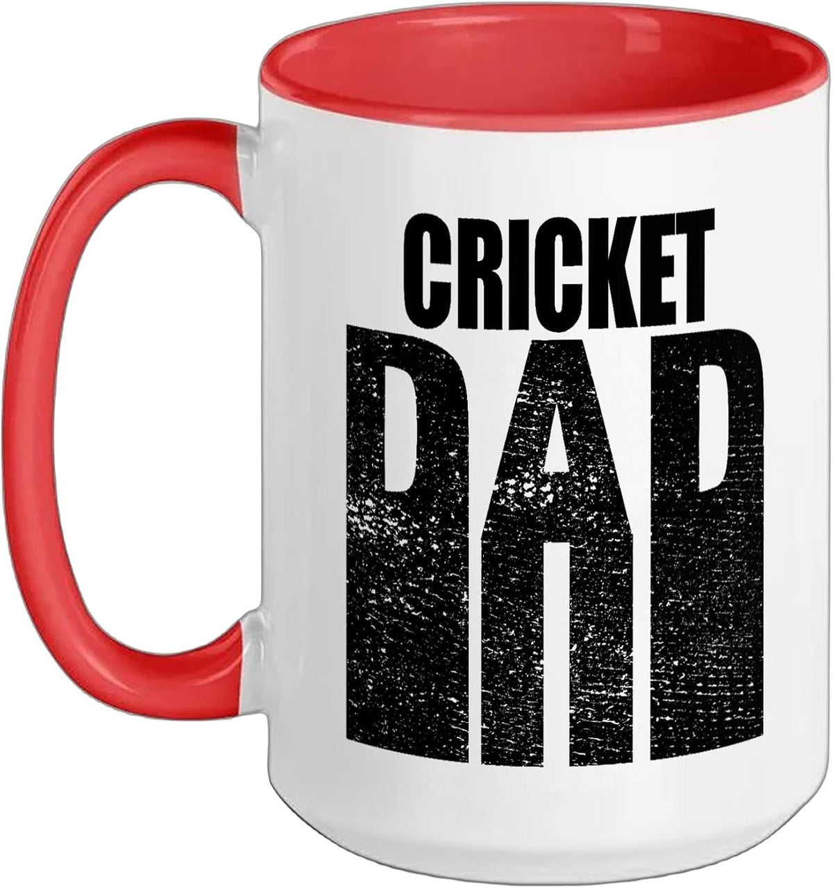 Cricket Dad - Cricket Player Christmas Ceramic Mug