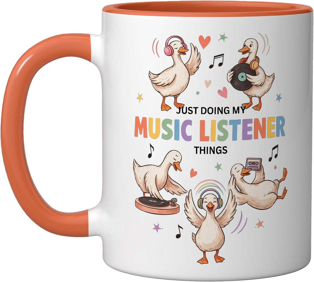 Music Listening Fan Consumer Listening Ceramic Mug