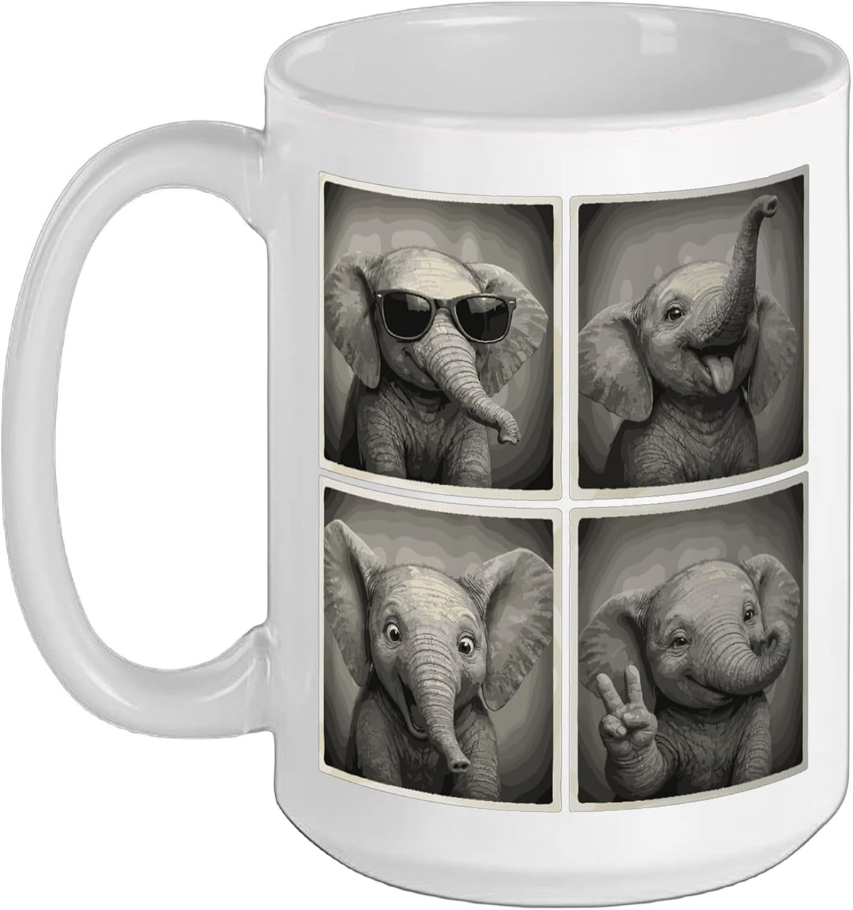 Elephant Ceramic Mug