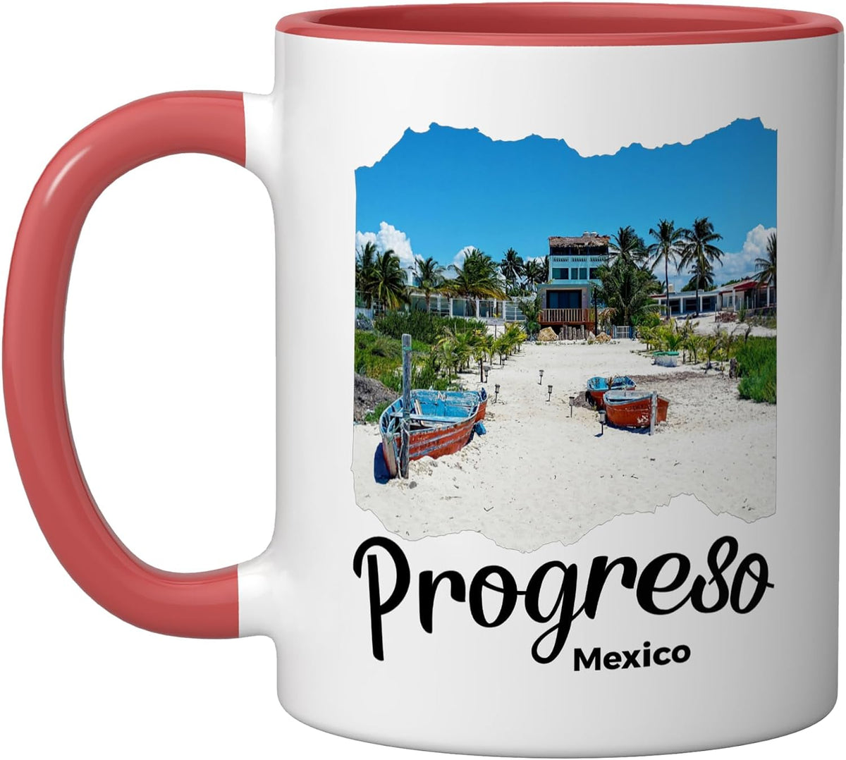 Progreso Mexico Souvenir/Progreso Ceramic Mug