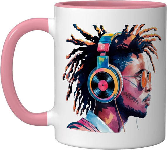 Jazz Funk & Soul - Afro Retro Vintage Music Ceramic Mug