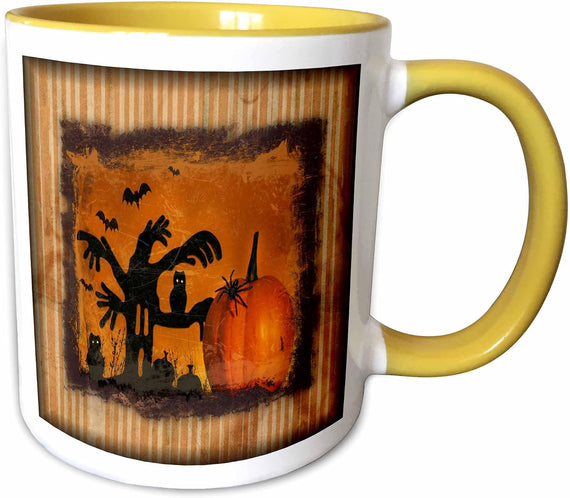 Spooky Halloween Designs Holiday Ceramic Mug