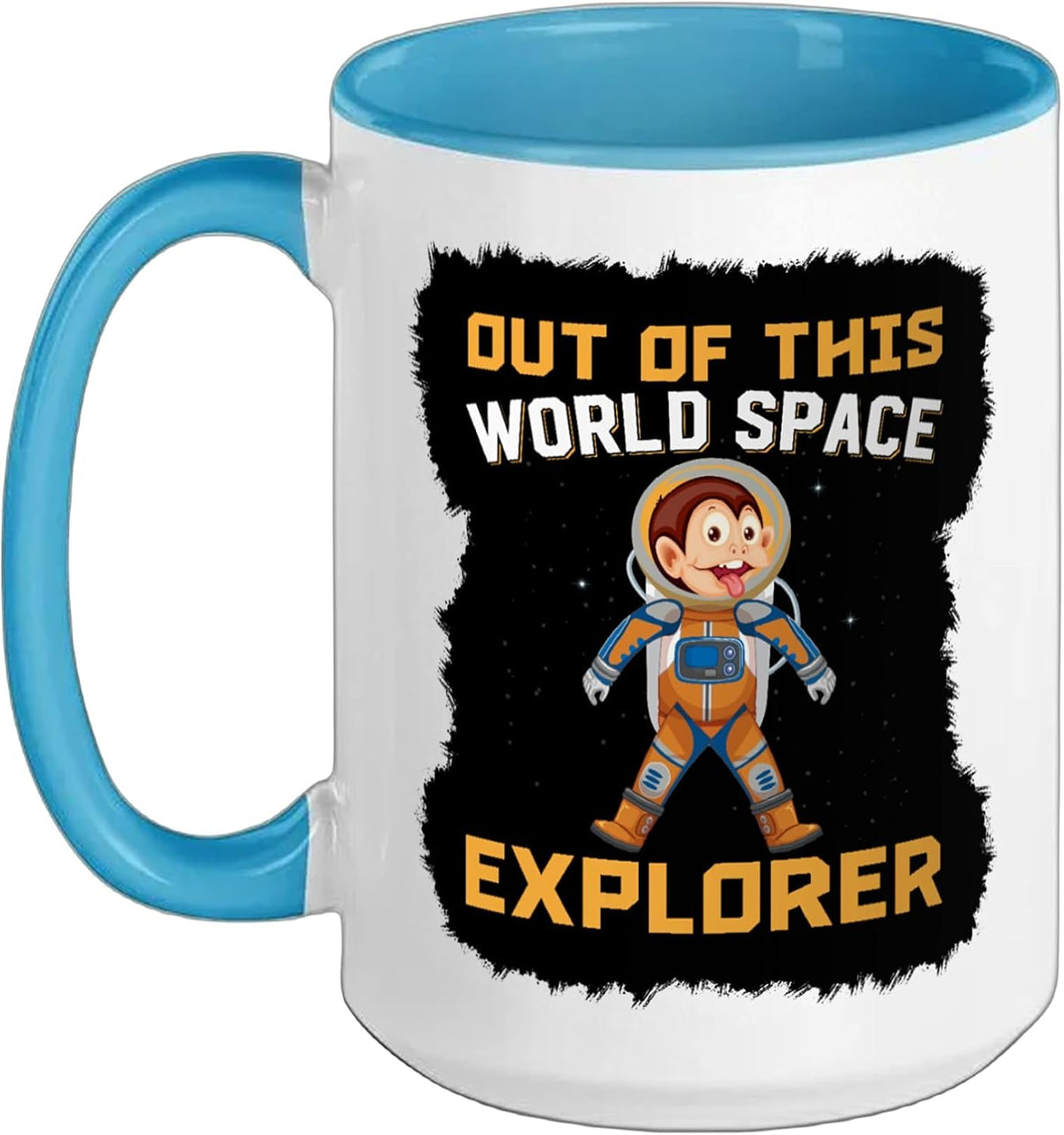 Monkeys Lover Animal Monkey Astronaut Ceramic Mug