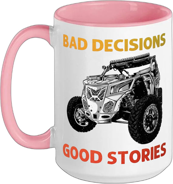 Funny Sxs Art For Men Women Sxs Utv Offroading Side By Ceramic Mug