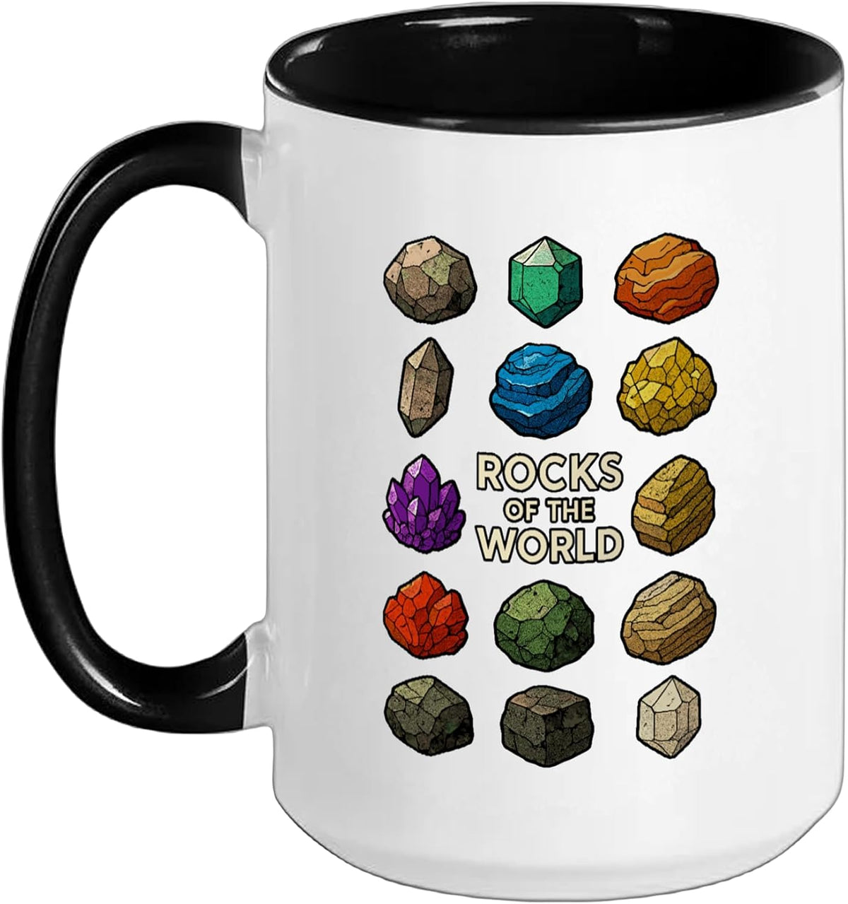 Rocks Of The World Geology Ceramic Mug