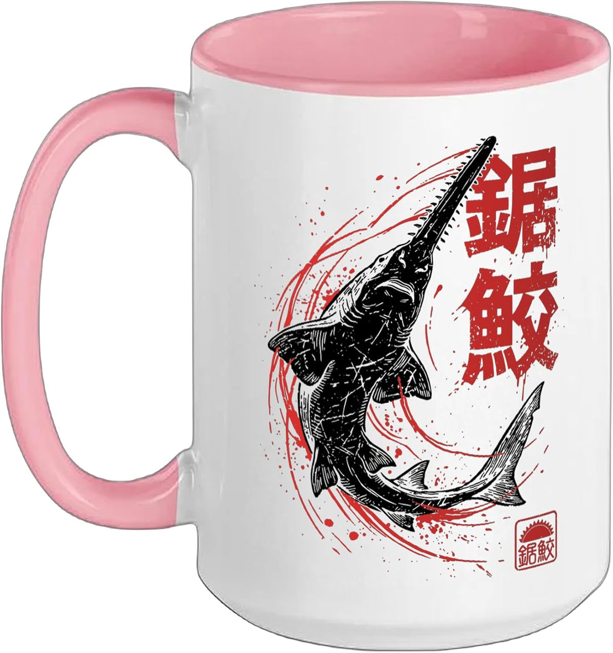 Sawshark Japanese Ceramic Mug