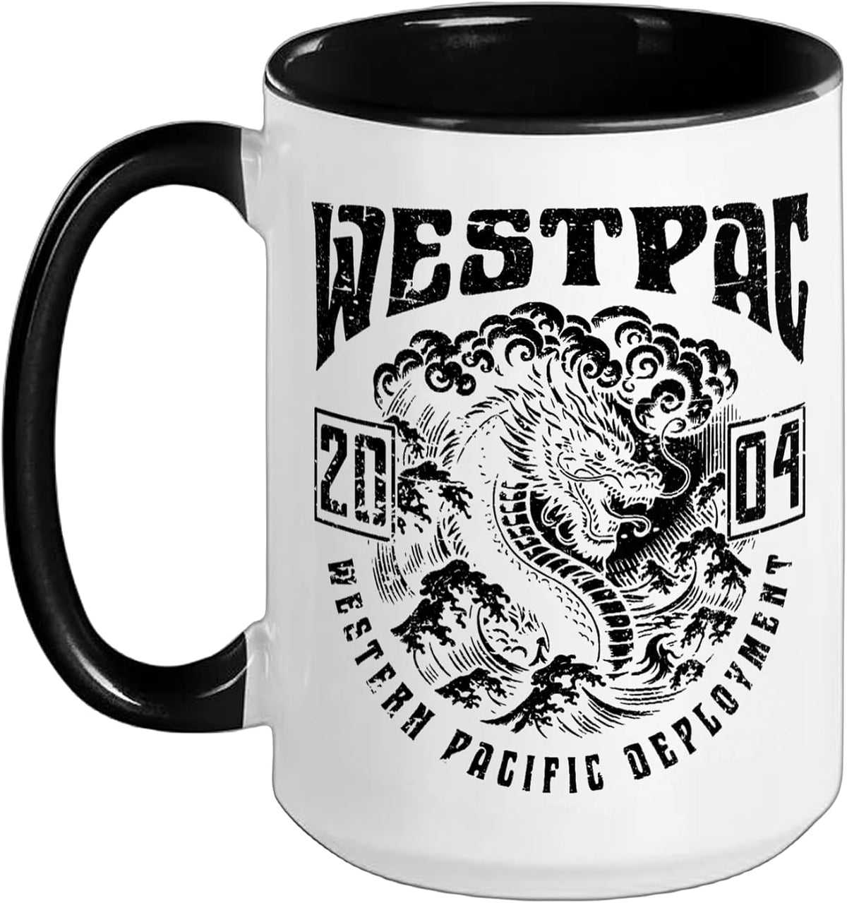 Westpac 2004 Western Pacific Deployment Design For Sailors Ceramic Mug