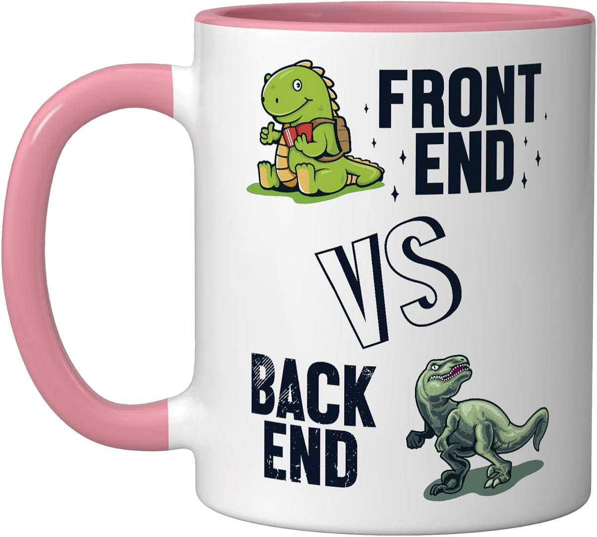 Frontend Vs. Backend Developer Full Stack Software Ceramic Mug
