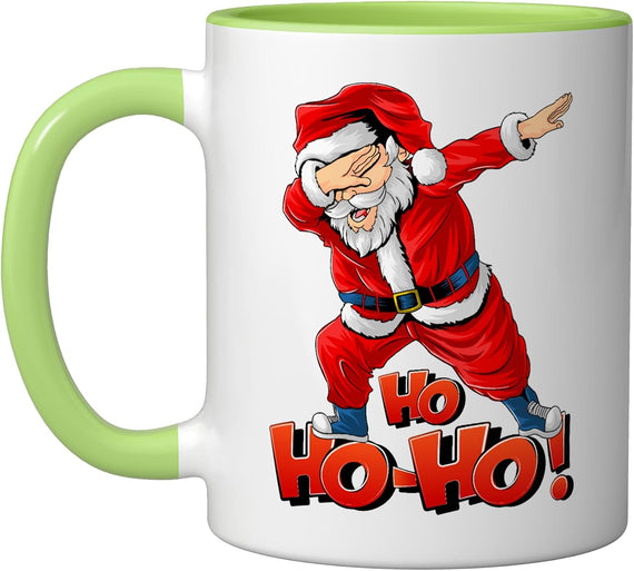 Funny Santa Dabbing Christmas Ceramic Mug