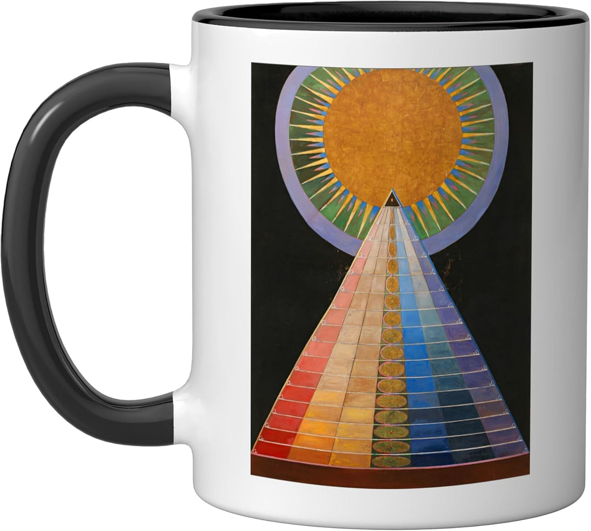 Hilma Af Klint, Altarpiece, No. 1, Group X Fine Art Gift Ceramic Mug