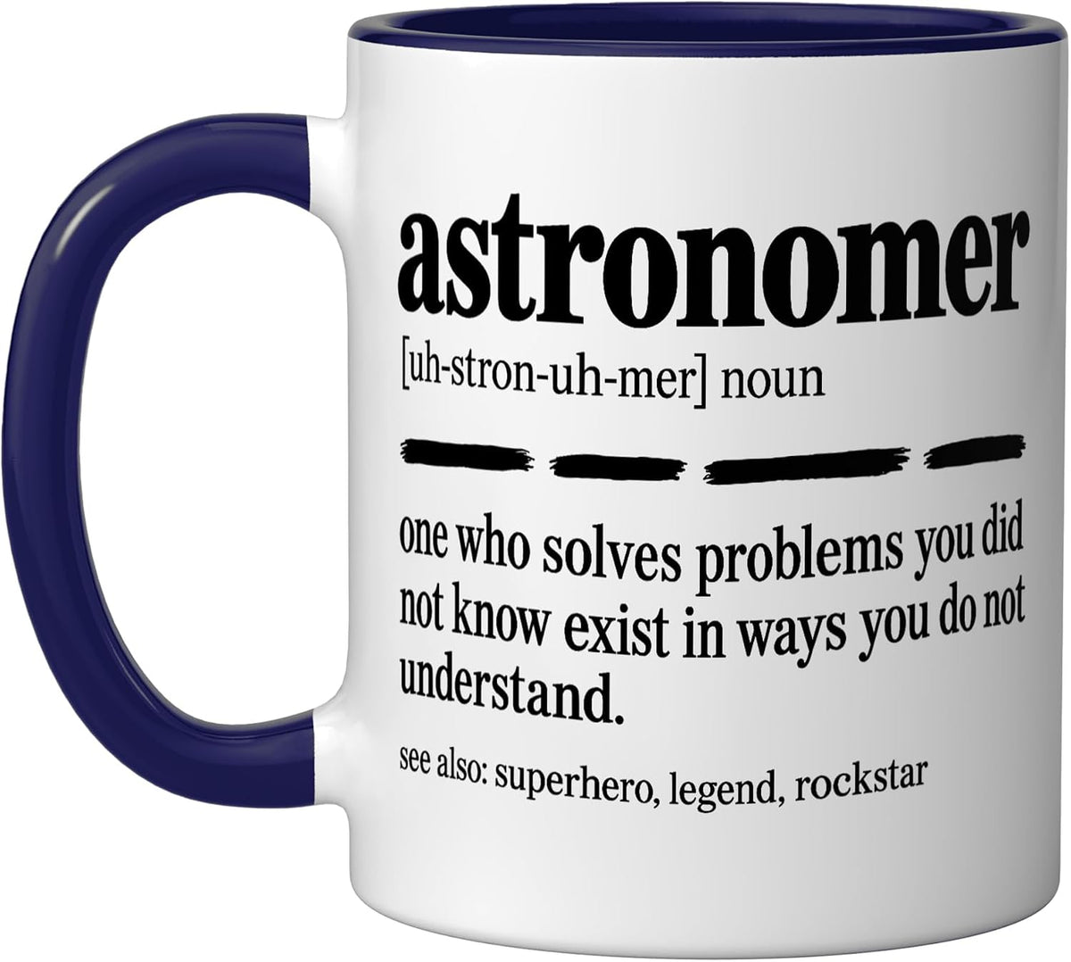 Astronomer Definition Astronomy Ceramic Mug