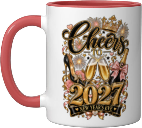 Cheers Glamorous Year Eve Party Ceramic Mug