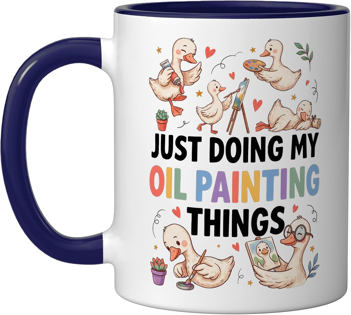 Oil Painting Painter Fine Art Canvas Paint Art Ceramic Mug