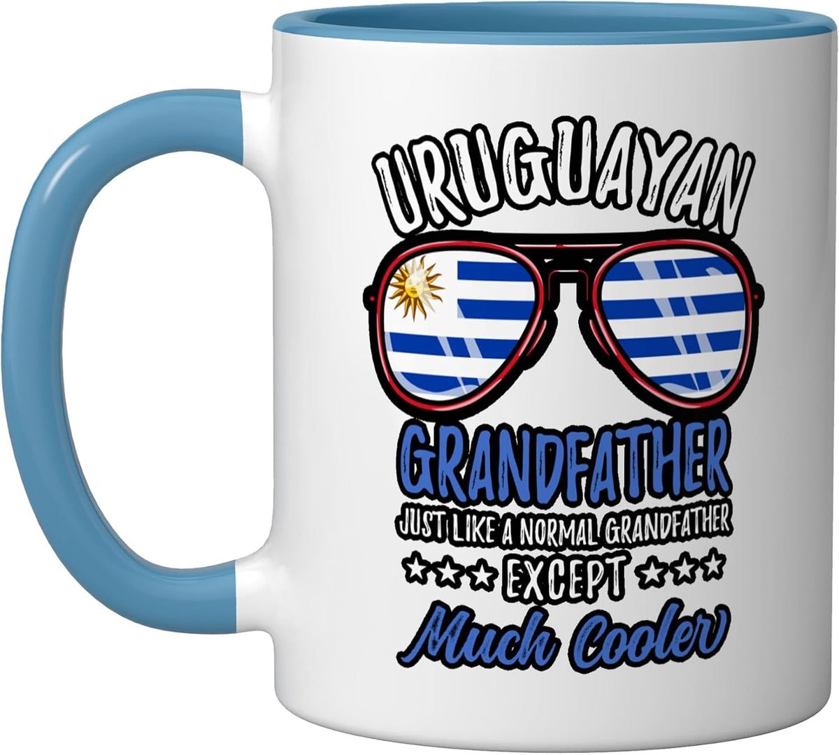 Cool Uruguayan Grandfather Sunglasses Uruguayan Family Ceramic Mug