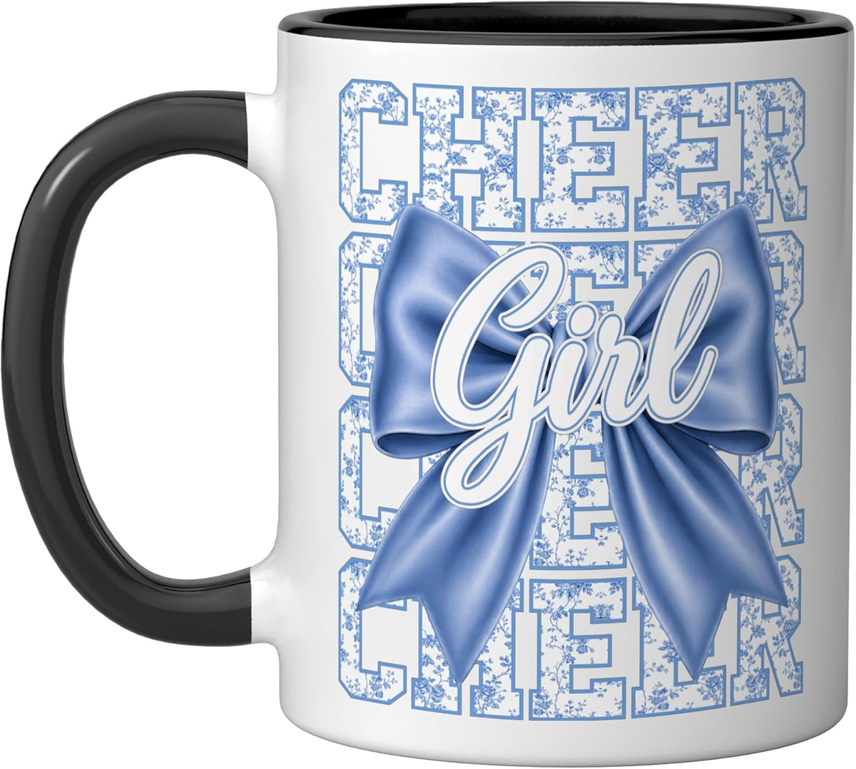 Cheer Girl Coquette Bow Girls Cheerleading Cheerleader Ceramic Mug