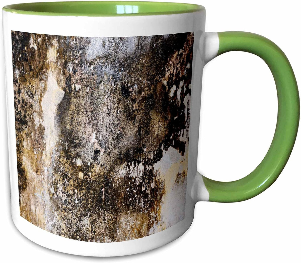 Grungy Mold Pattern Ceramic Mug