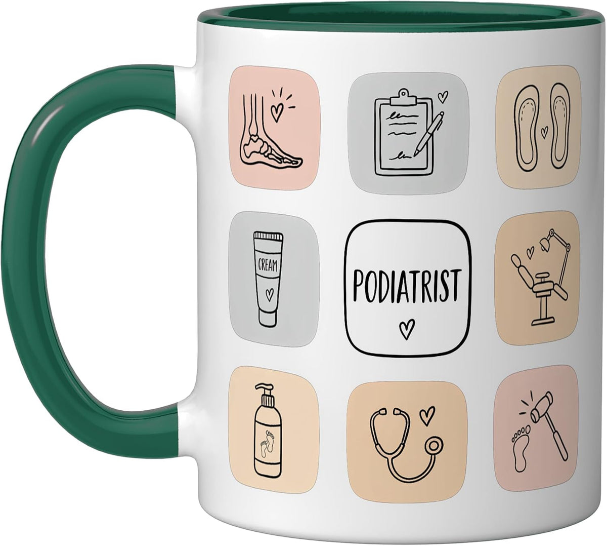 Podiatrist Podiatry Foot Doctor Specialist Chiropodist Ceramic Mug