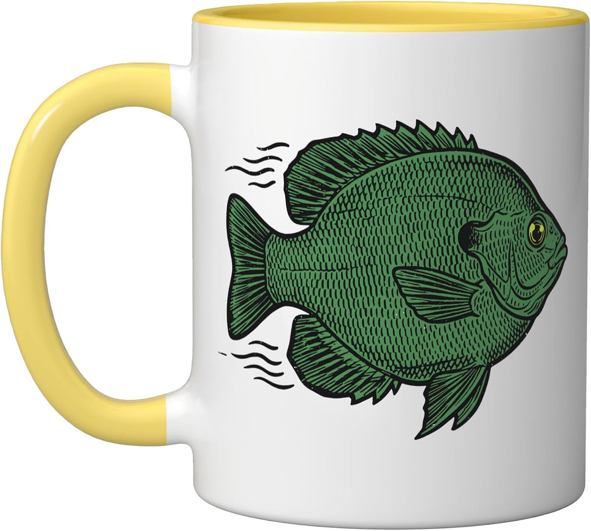 Bluegill Sunfish Fishing Angler Freshwater Fish Ceramic Mug