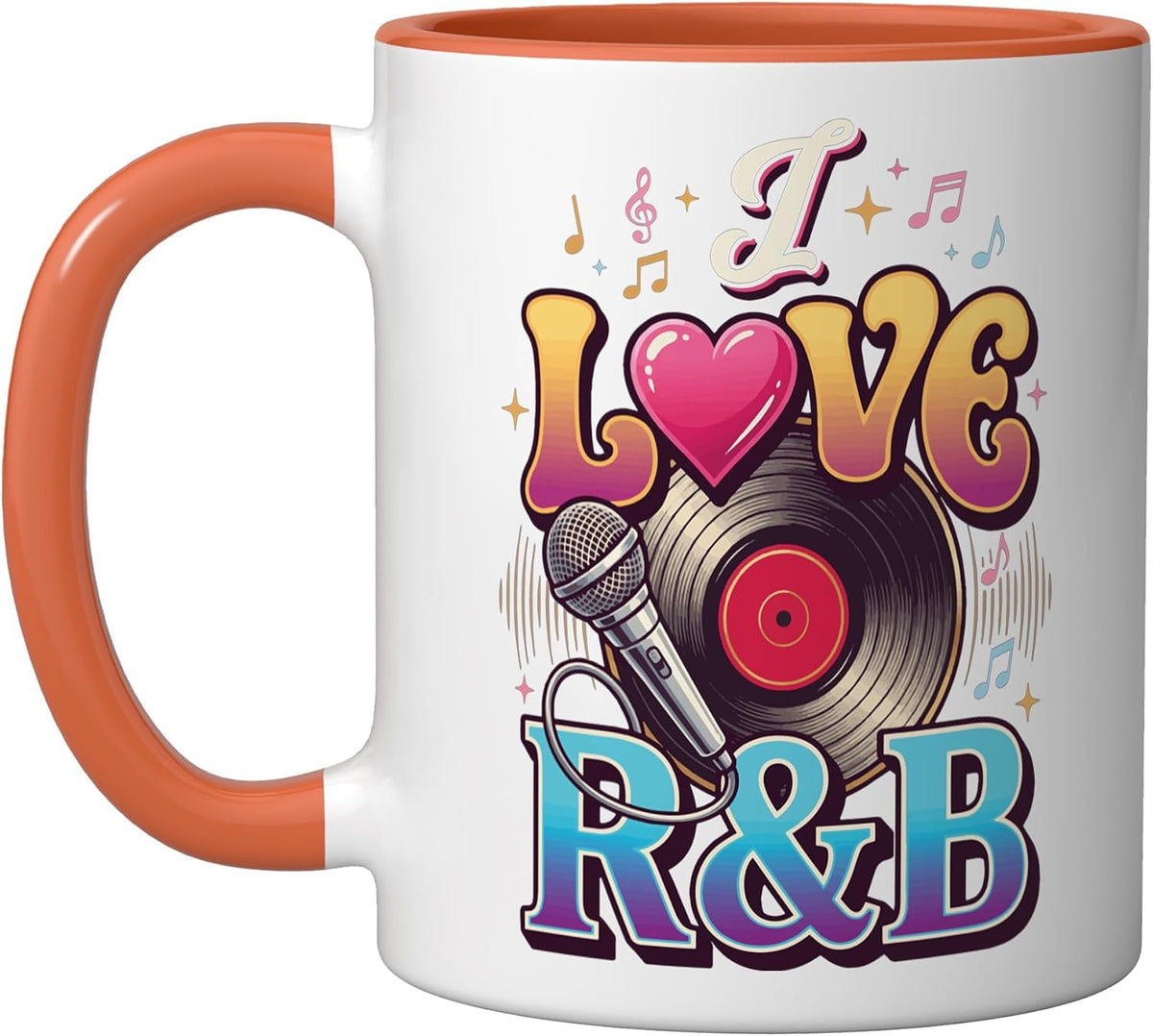 I Love R&B Ceramic Mug