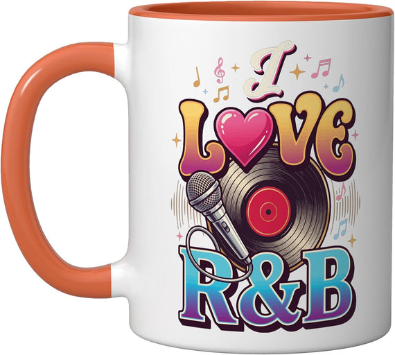 I Love R&B Ceramic Mug