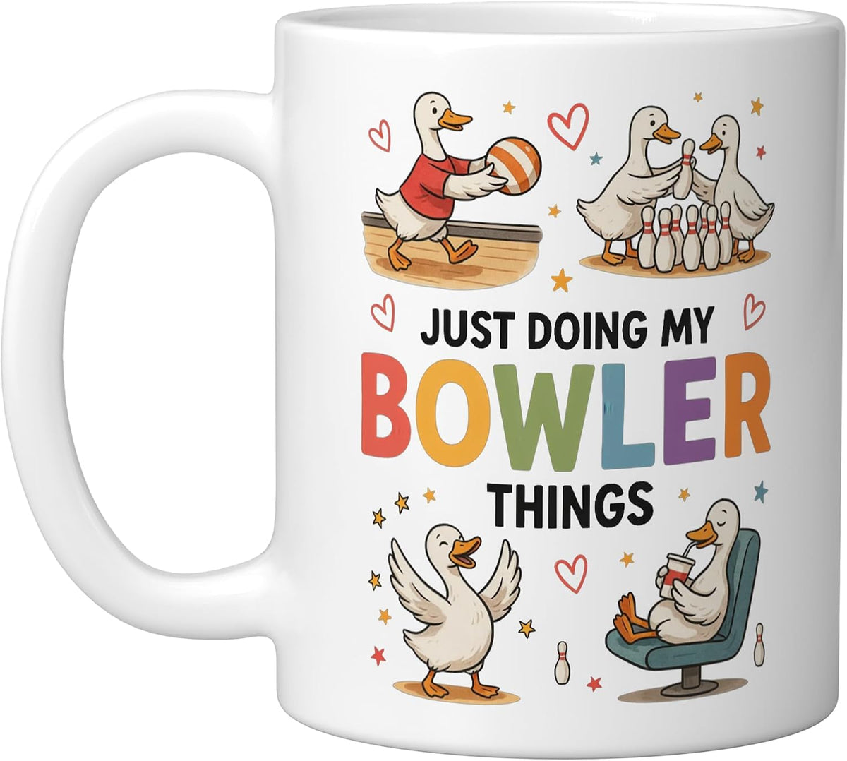 Bowling Sport Bowler Bowl Ceramic Mug