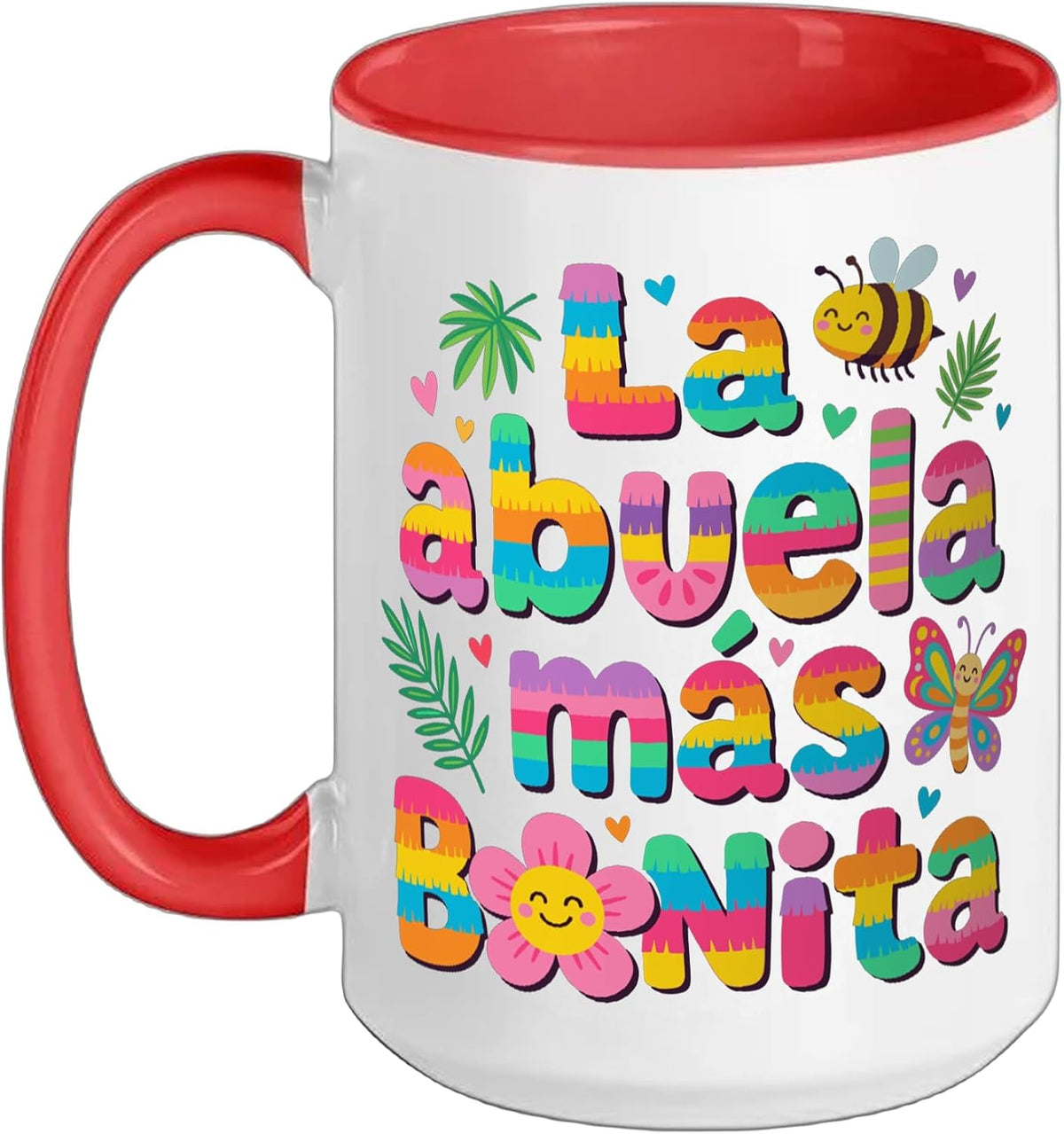 La Abuela Mas Bonita Mothers Day For Spanish Abuela Ceramic Mug