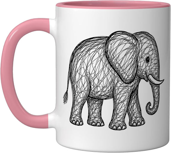 Elephant Ceramic Mug