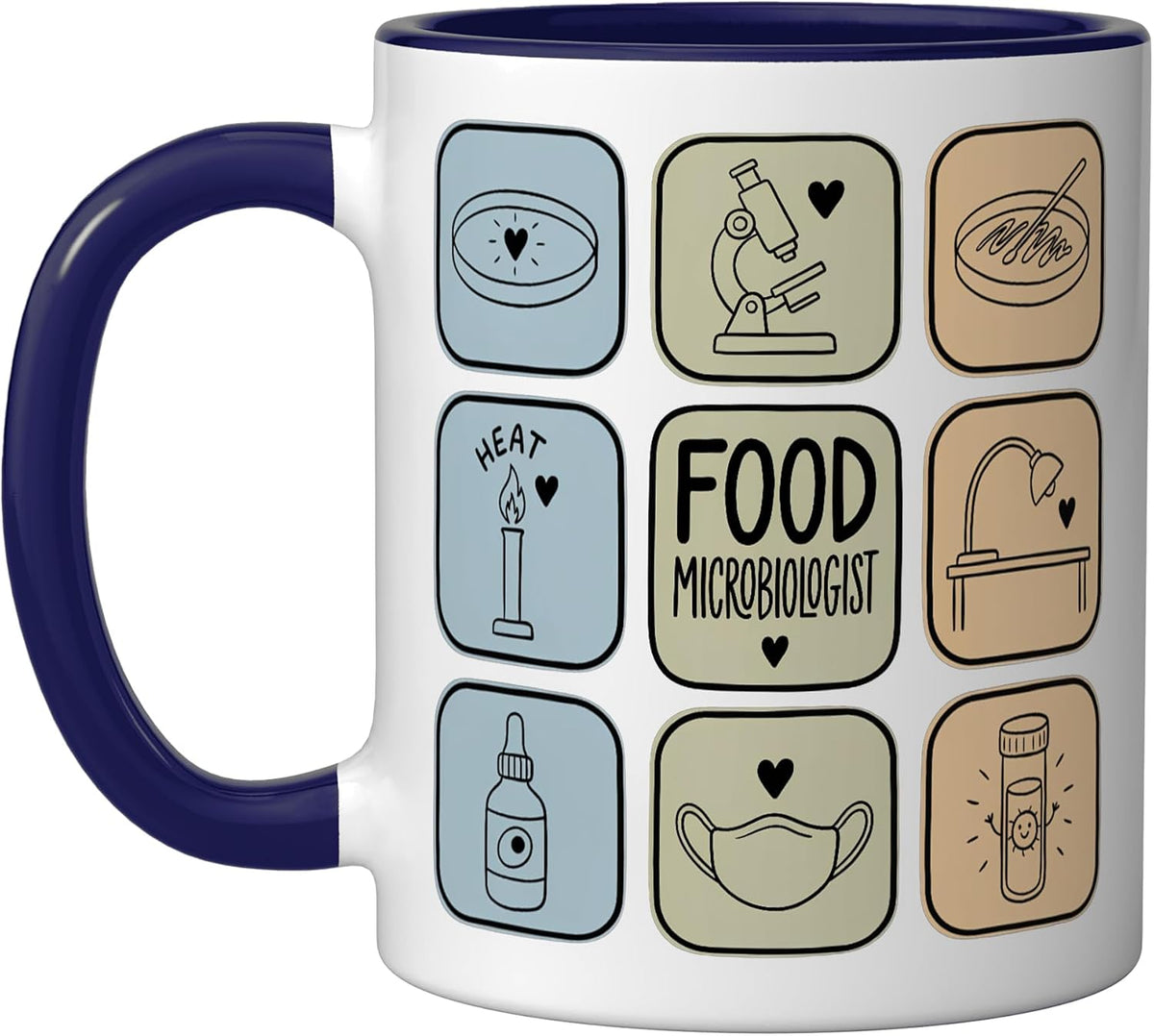 Food Microbiologist Food Safety Scientist Testing Ceramic Mug