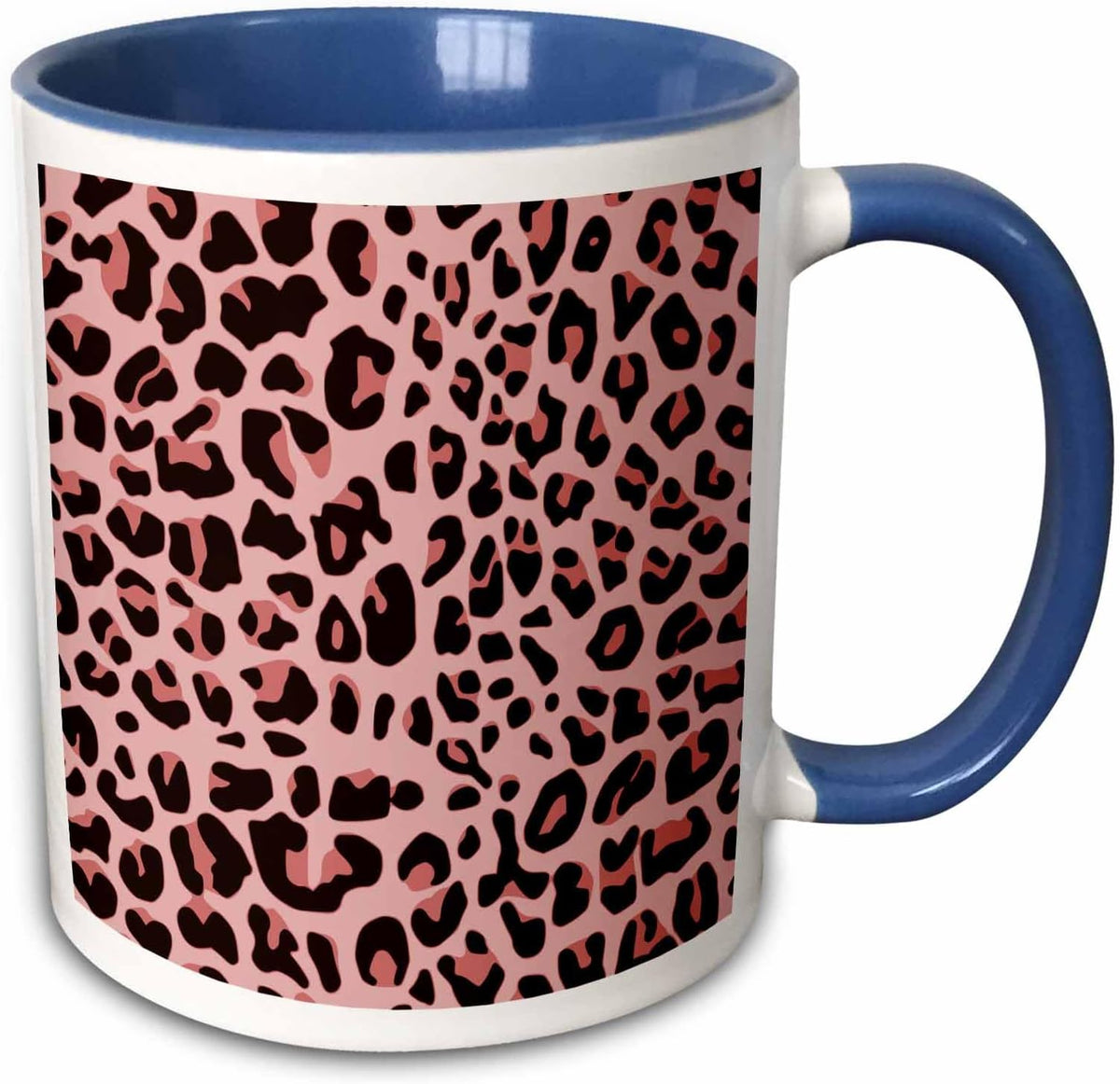 Pink Leopard Print - Animals - Animal Art Ceramic Mug