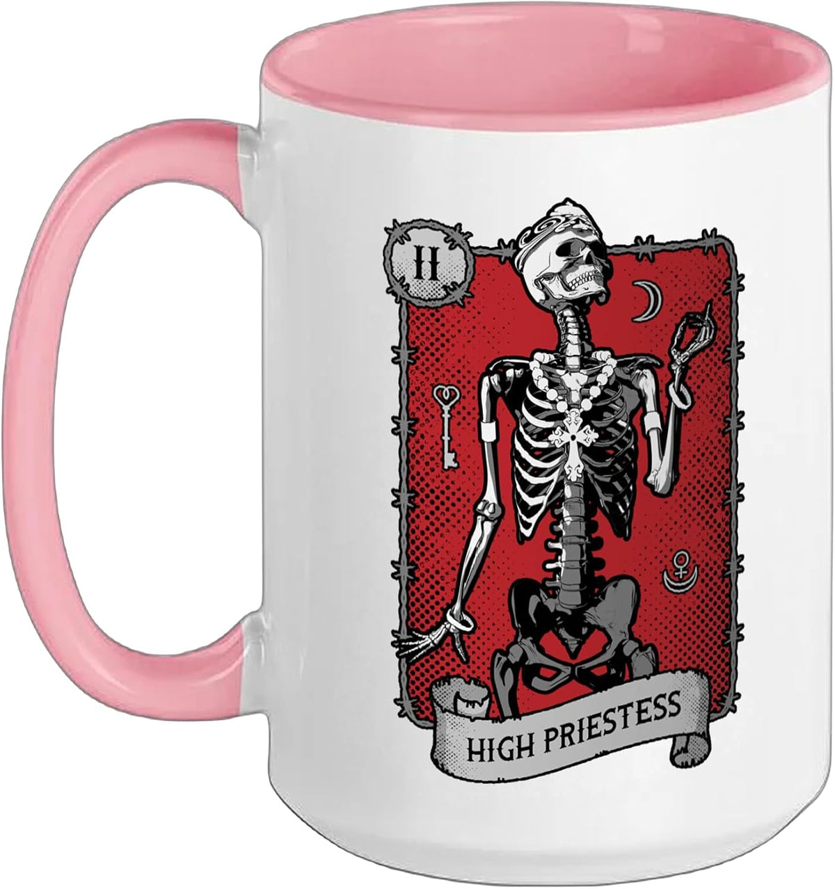 High Priestess Tarot Card Occult Urban Feminist Astrology Ceramic Mug