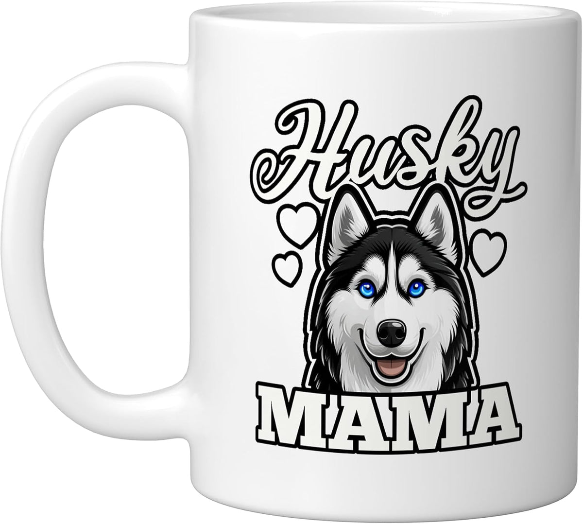Husky Mama Siberian Husky Mom Ceramic Mug