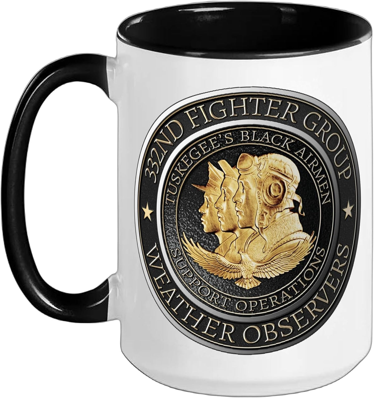 Meteorology Observers Tuskegees Black Airmen Science Ceramic Mug