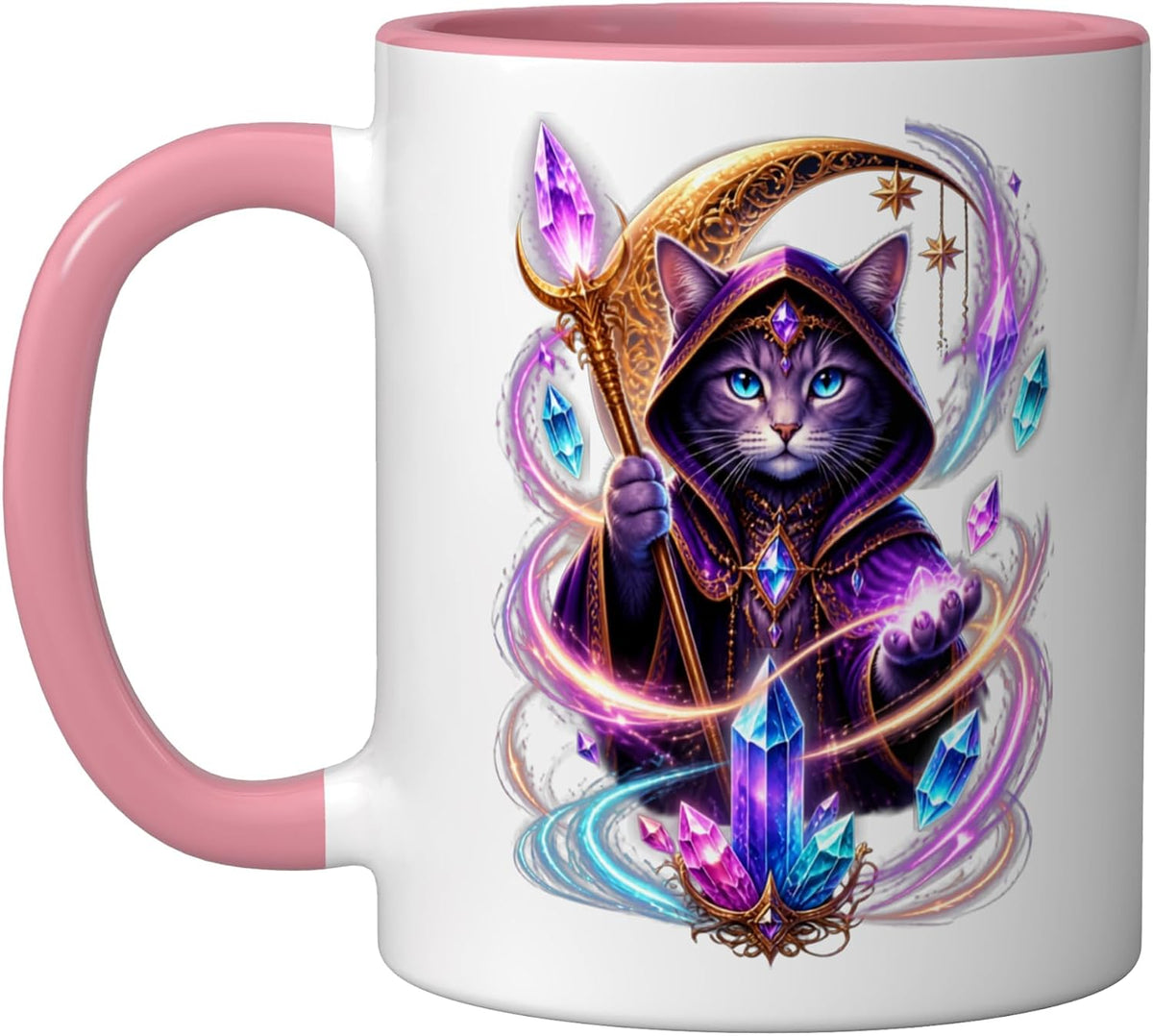 Cat Motif Art Design Gifts Cute Kitten Ceramic Mug