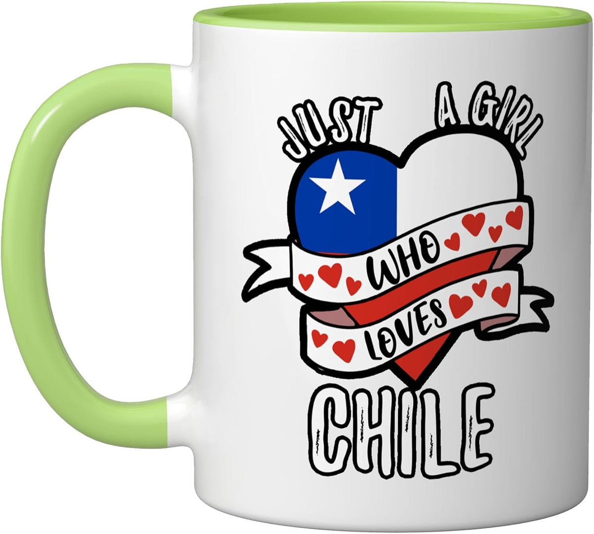 Just A Girl Who Loves Chile Ceramic Mug