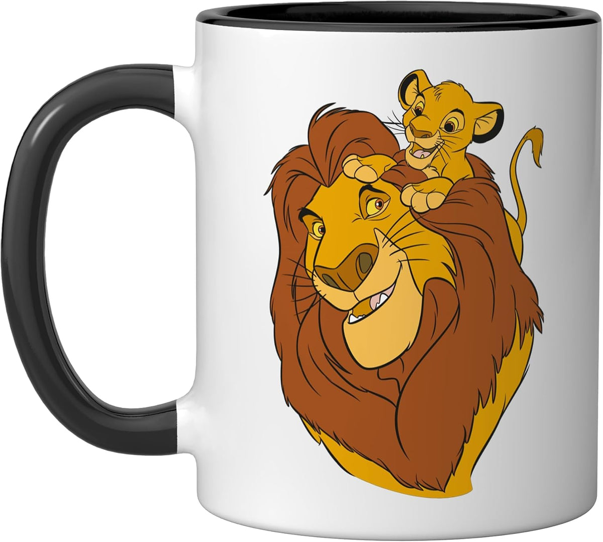 Disney The Lion King Simba And Mufasa Father And Son Ceramic Mug