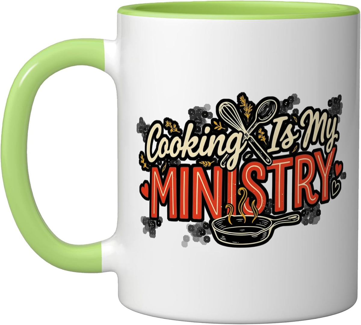 Cooking Is My Ministry Chef Passion Kitchen - Ceramic Mug