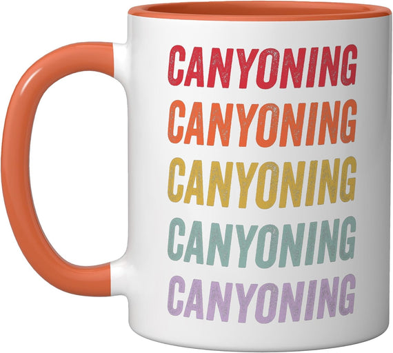 Canyoning Ceramic Mug