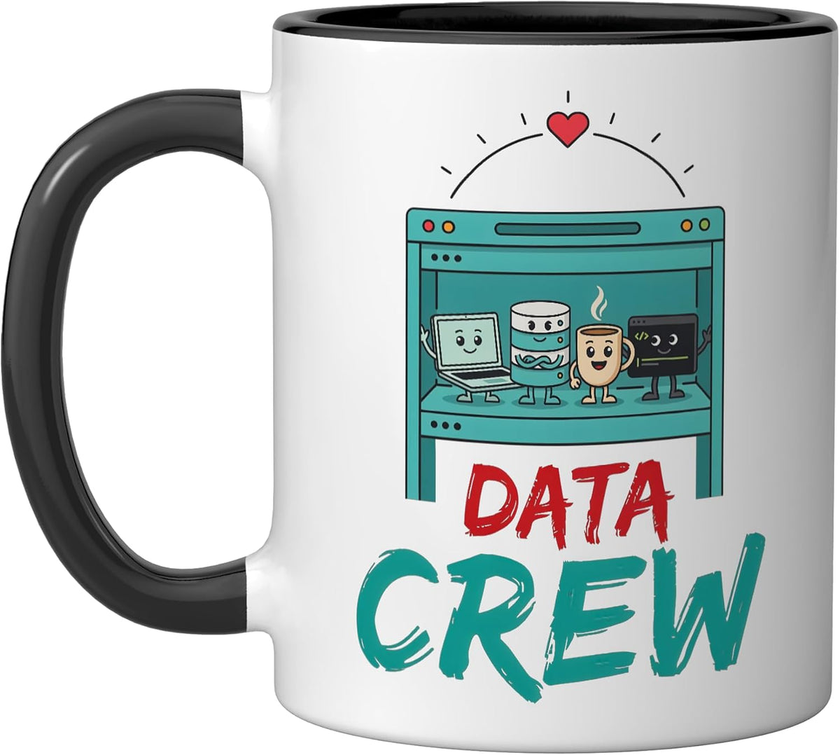 Data Engineering Architecture Pipeline Etl Processing Ceramic Mug