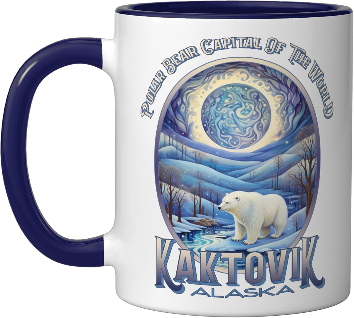 Kaktovik Alaska Polar Bear Capital Arctic Barter Island Ceramic Mug
