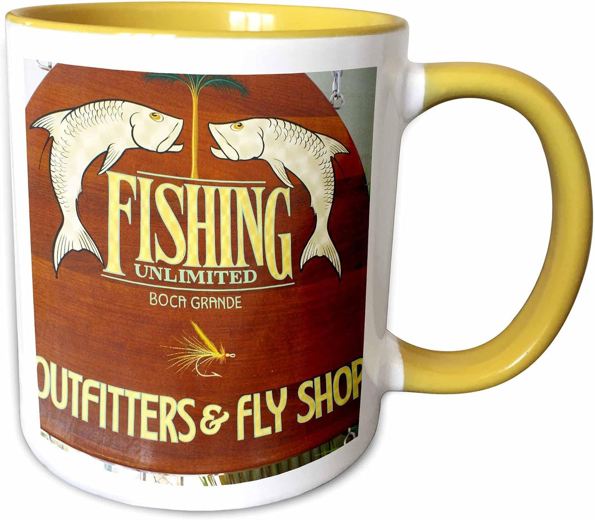 Florene Decorative - All About Fishing Ceramic Mug