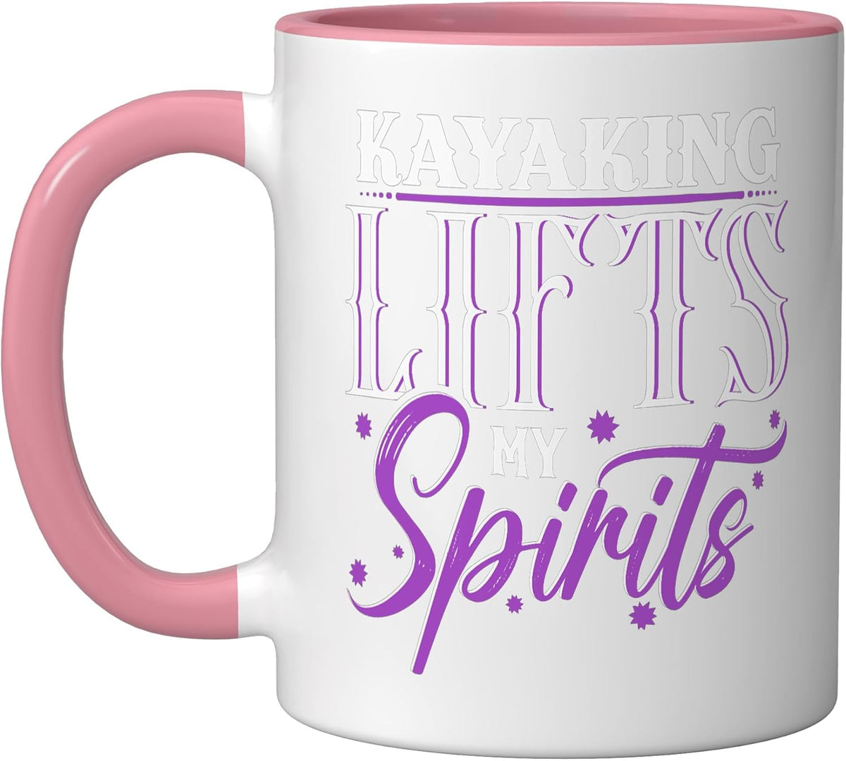 Kayaking Lifts My Spirits Kayak Ceramic Mug