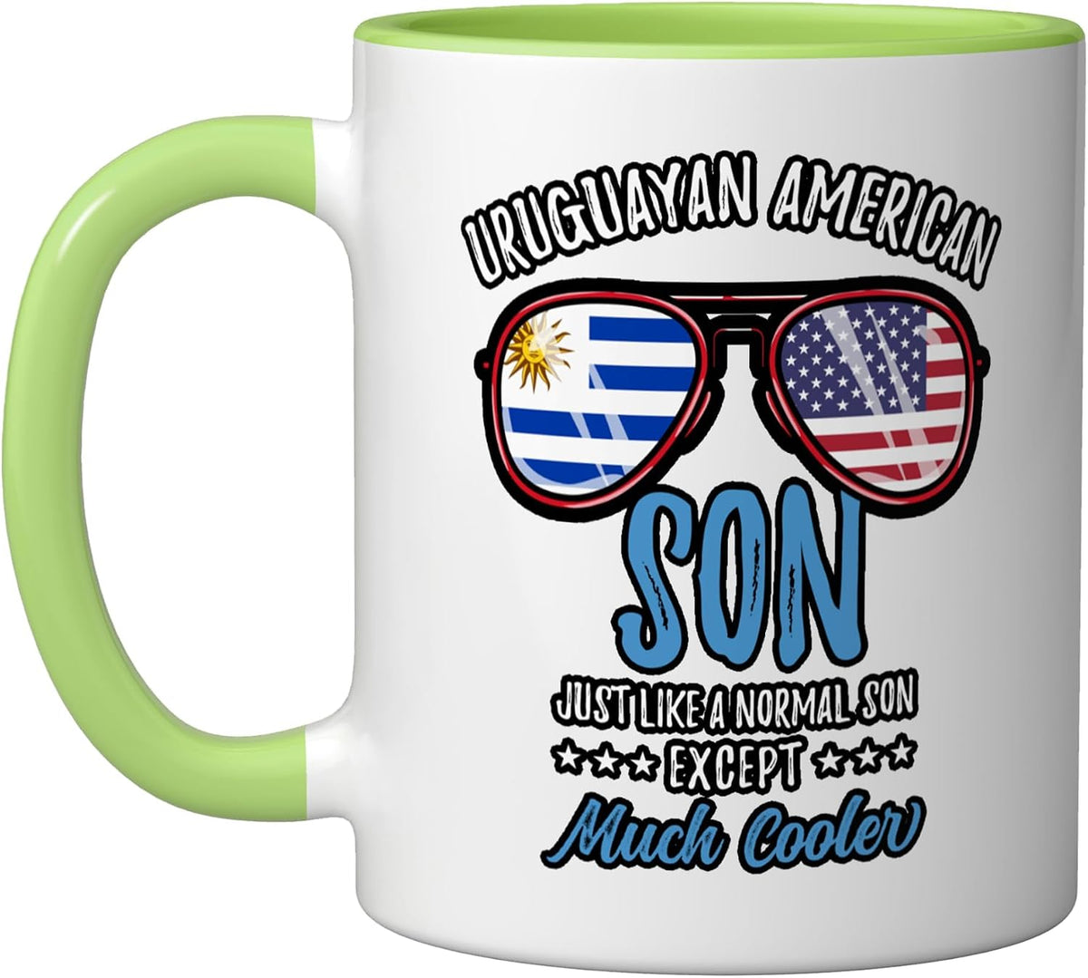 Funny Uruguayan American Son Ceramic Mug
