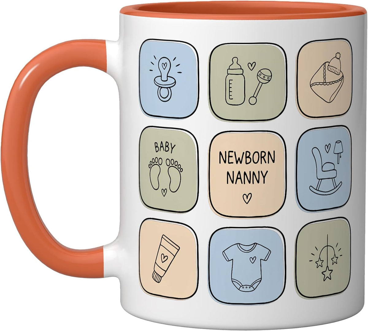 Newborn Nanny Infant Care Specialist Nurse Babysitter Ceramic Mug